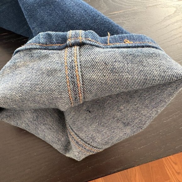 Vintage 70s Womens Boyfriend Bootcut Denim Western 955 Jeans Size 27 x 32 - Picture 9 of 11